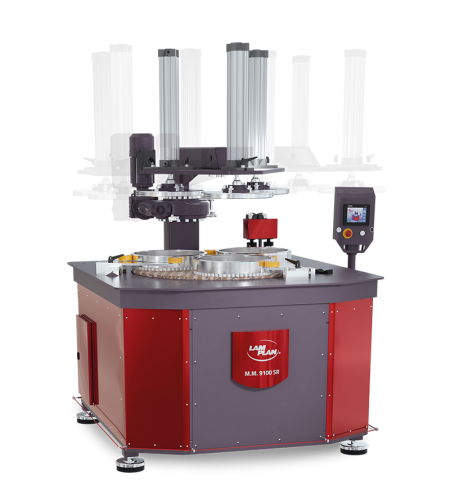 M.M.9100 lapping and polishing machine