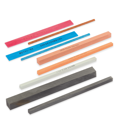 Pierres abrasives pour le polissage