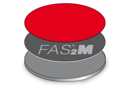 The solution for adhesive fixing FAS 2-M disc